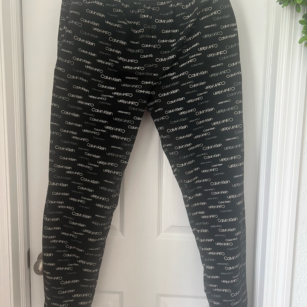 Calvin Klein Black and White Logo Pattern